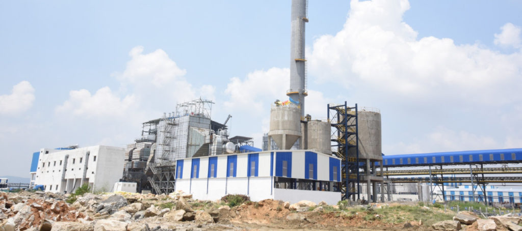 establishment of power plant