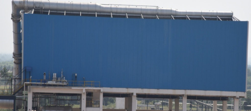 Installation of air-cooled condenser