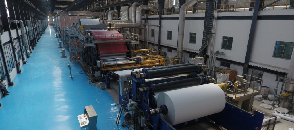 first paper board reeling