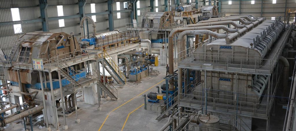 300 TPD Deinked Pulp line
